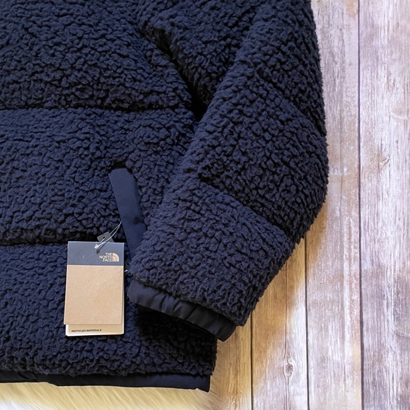 The North Face Sherpa Nuptse Jacket In Aviator Navy - Picture 5 of 10